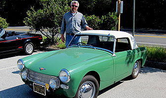 B.J. Price; Austin Healey Sprite