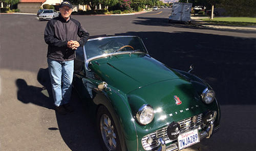 Bruce Adornato 1959 Triumph TR3