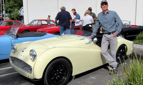 Dave Hogye Triumph TR3A