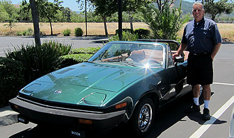 Emile Dellaquilla Triumph TR8