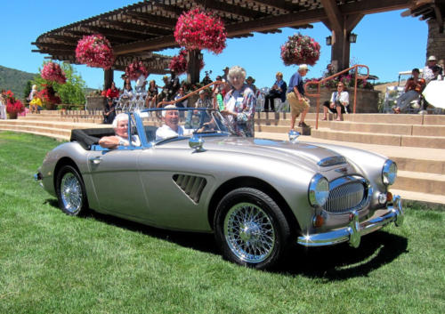 Irv and Zenta Kovalik 1967 Austin Healey BJ8 MKIII