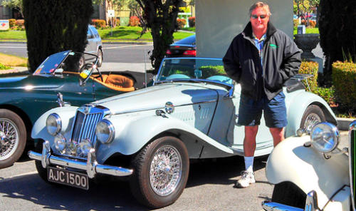 Jim Cumming 1955 MGTD