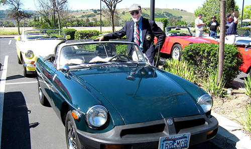 Jim and Patty Lucas 1978 MGB