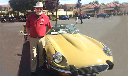 Les Hamilton JaguarXKE