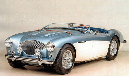 Matt Clark 1956 Healey 100M