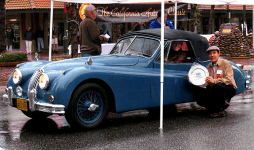 Norm Weinfeld 1955 Jaguar XK140