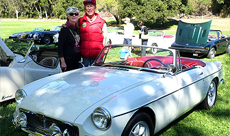 Tim  Gwen Clark, MGB