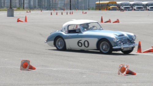 Tracy Drummond  1960 Auston Healey BT7