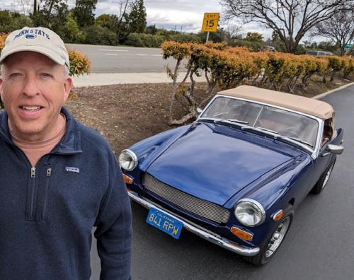 Jim Ward 1974 MG Midget