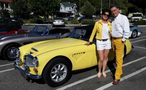Robert and Krystyna Blair 1965 Austin-Healey BJ8 3000 Mk-III